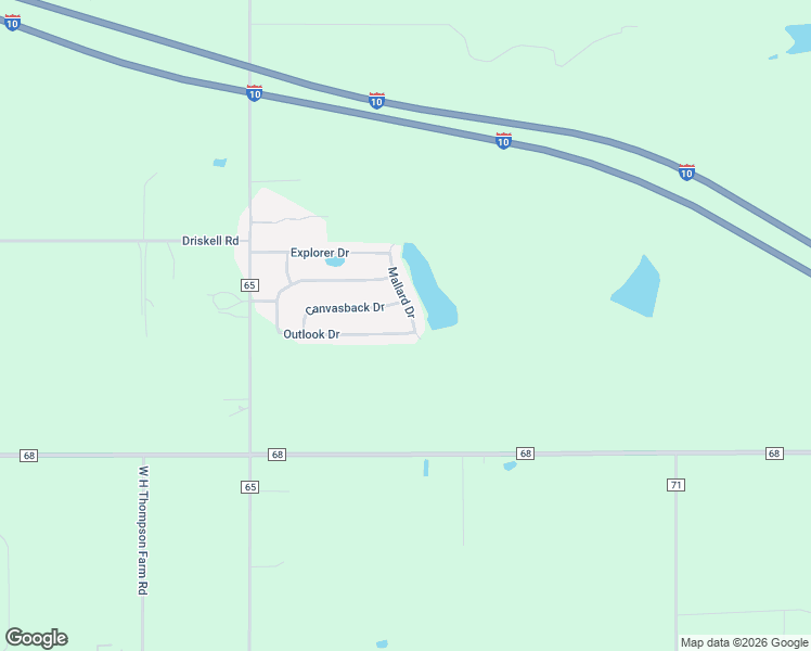 map of restaurants, bars, coffee shops, grocery stores, and more near 28295 Mallard Drive in Loxley