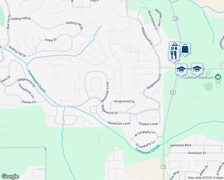 map of restaurants, bars, coffee shops, grocery stores, and more near 137 Mims Street in Daphne
