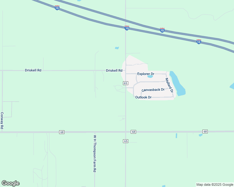 map of restaurants, bars, coffee shops, grocery stores, and more near 28305 County Road 65 in Loxley
