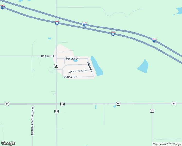 map of restaurants, bars, coffee shops, grocery stores, and more near 28295 Mallard Drive in Loxley