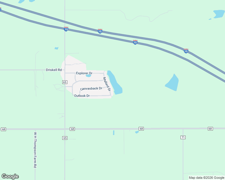 map of restaurants, bars, coffee shops, grocery stores, and more near 28295 Mallard Drive in Loxley