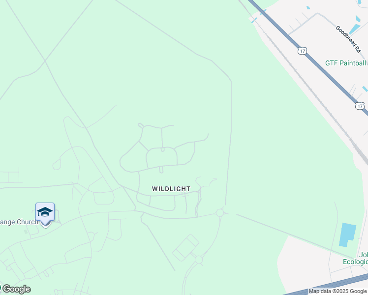 map of restaurants, bars, coffee shops, grocery stores, and more near Unnamed Road in Yulee