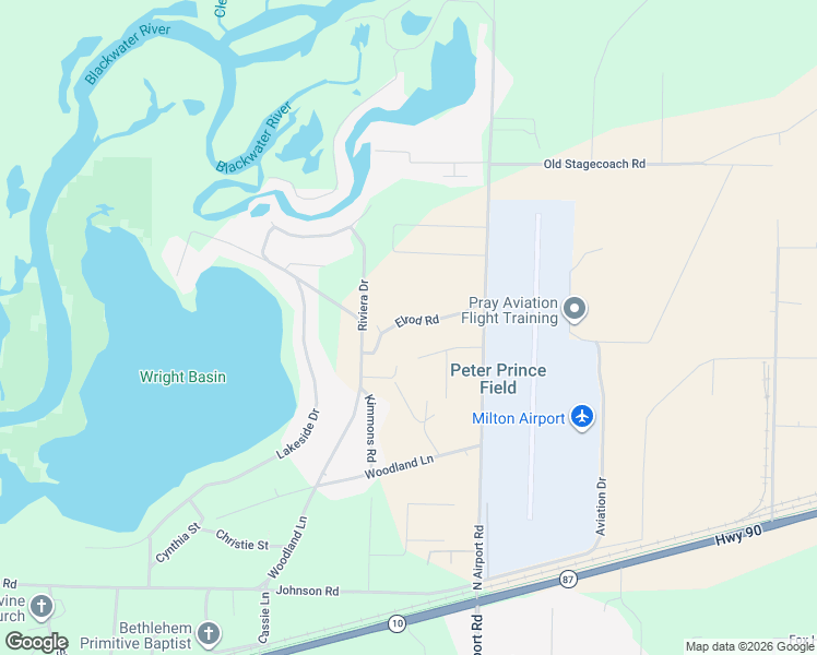 map of restaurants, bars, coffee shops, grocery stores, and more near 7725 Elrod Road in Milton