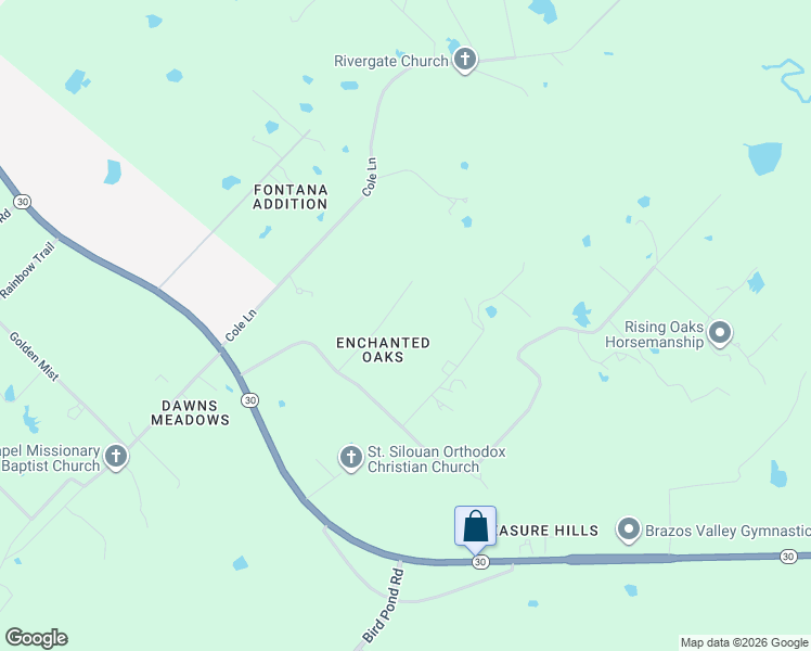 map of restaurants, bars, coffee shops, grocery stores, and more near 4903 Whispering Oaks Drive in College Station