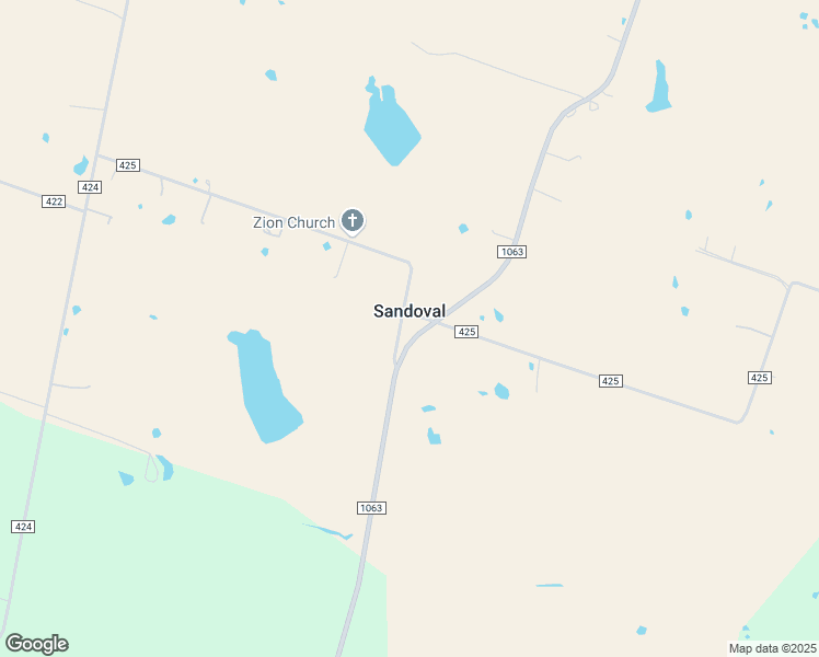 map of restaurants, bars, coffee shops, grocery stores, and more near 902 County Road 425 in Taylor