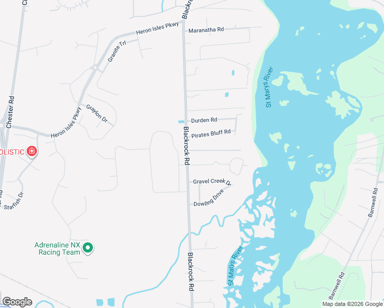 map of restaurants, bars, coffee shops, grocery stores, and more near 96022 Captains Pointe Road in Yulee