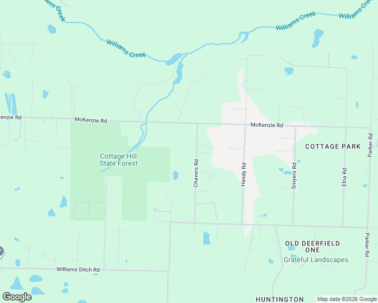 map of restaurants, bars, coffee shops, grocery stores, and more near 2001 Chavers Road in Cantonment