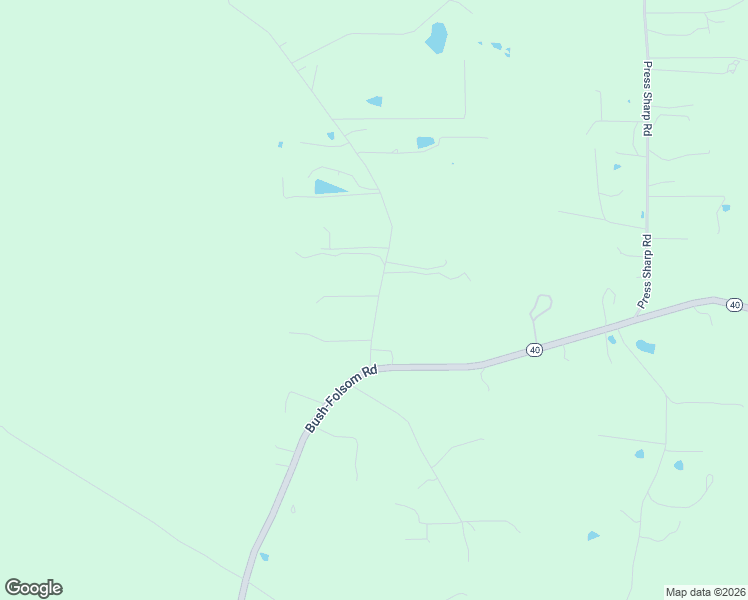 map of restaurants, bars, coffee shops, grocery stores, and more near 83161 House Creek Road in Bush