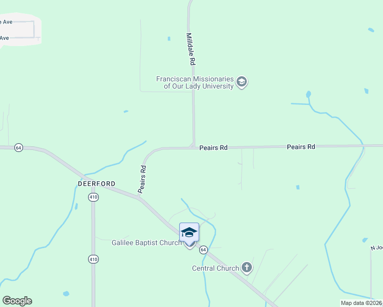 map of restaurants, bars, coffee shops, grocery stores, and more near 8465 Deerford Road in Zachary