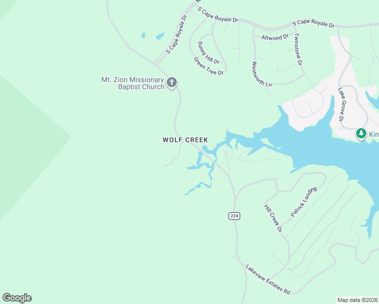 map of restaurants, bars, coffee shops, grocery stores, and more near 250 Critter Creek Road in Coldspring