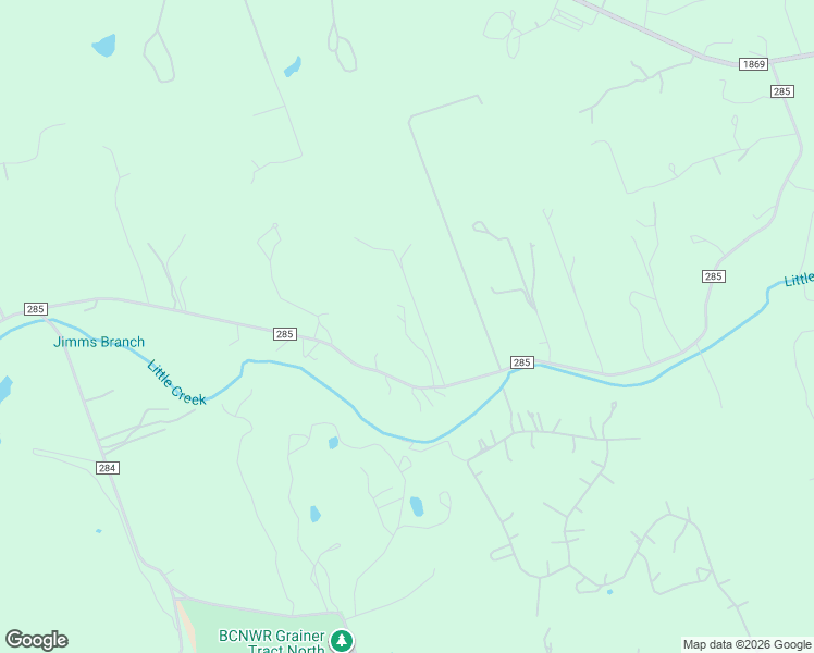 map of restaurants, bars, coffee shops, grocery stores, and more near 1314 County Road 285 in Liberty Hill