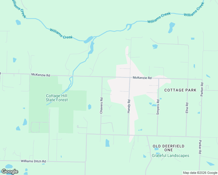 map of restaurants, bars, coffee shops, grocery stores, and more near 1001 McKenzie Road in Cantonment
