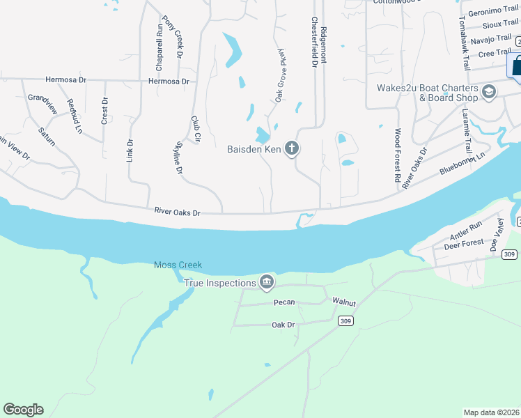 map of restaurants, bars, coffee shops, grocery stores, and more near 101 Ironway Drive in Kingsland