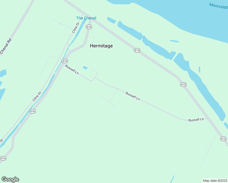 map of restaurants, bars, coffee shops, grocery stores, and more near 15360 Russell Lane in Glynn