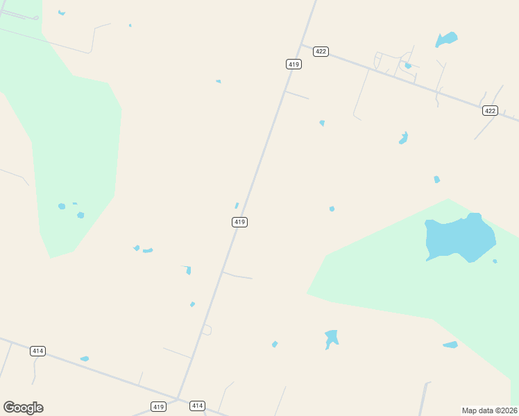 map of restaurants, bars, coffee shops, grocery stores, and more near 2711 County Road 419 in Taylor
