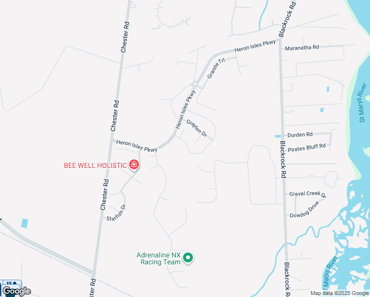 map of restaurants, bars, coffee shops, grocery stores, and more near 97500 Albatross Drive in Yulee