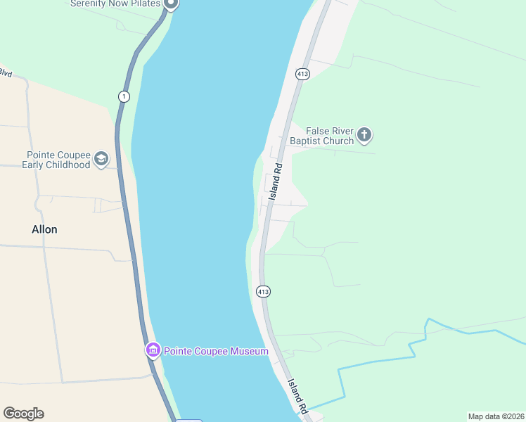 map of restaurants, bars, coffee shops, grocery stores, and more near 8045 Island Road in Ventress