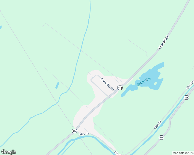 map of restaurants, bars, coffee shops, grocery stores, and more near 14441 Grand Bay Road in Jarreau