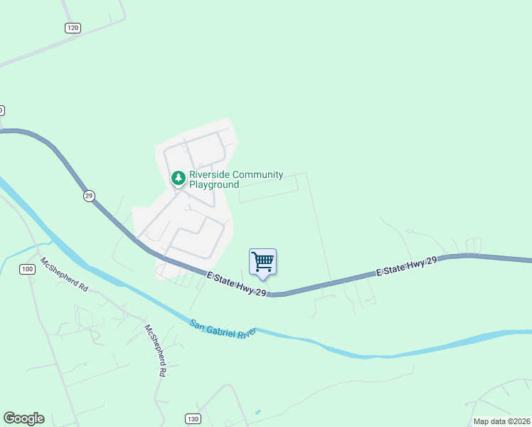 map of restaurants, bars, coffee shops, grocery stores, and more near 116 Grist Mill Loop in Georgetown