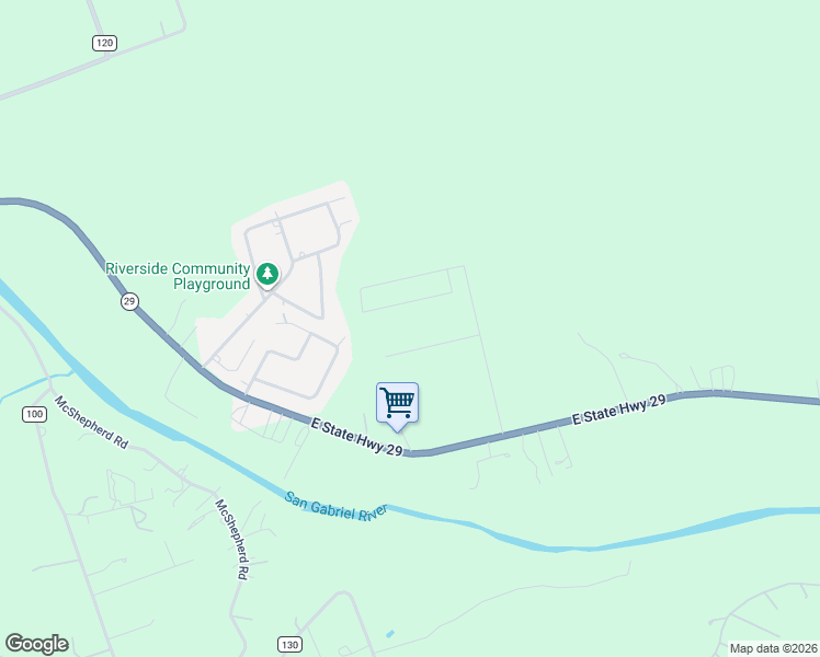 map of restaurants, bars, coffee shops, grocery stores, and more near 116 Grist Mill Loop in Georgetown