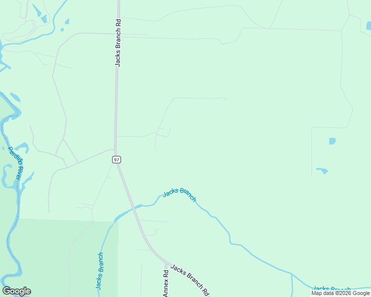 map of restaurants, bars, coffee shops, grocery stores, and more near 1618 Jacks Branch Road in Escambia County