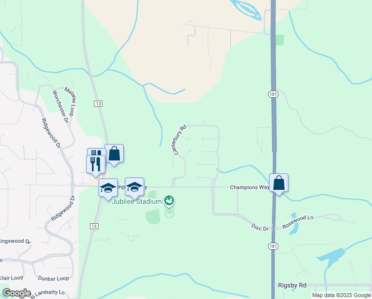 map of restaurants, bars, coffee shops, grocery stores, and more near 9543 Abel Marle Court in Daphne