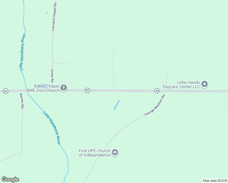 map of restaurants, bars, coffee shops, grocery stores, and more near 39664 Harris Drive in Independence