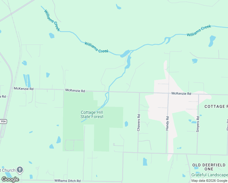 map of restaurants, bars, coffee shops, grocery stores, and more near 800 McKenzie Road in Escambia County