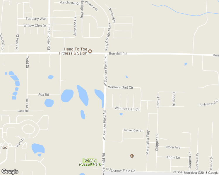 map of restaurants, bars, coffee shops, grocery stores, and more near 4454 Winners Gait Circle in Milton