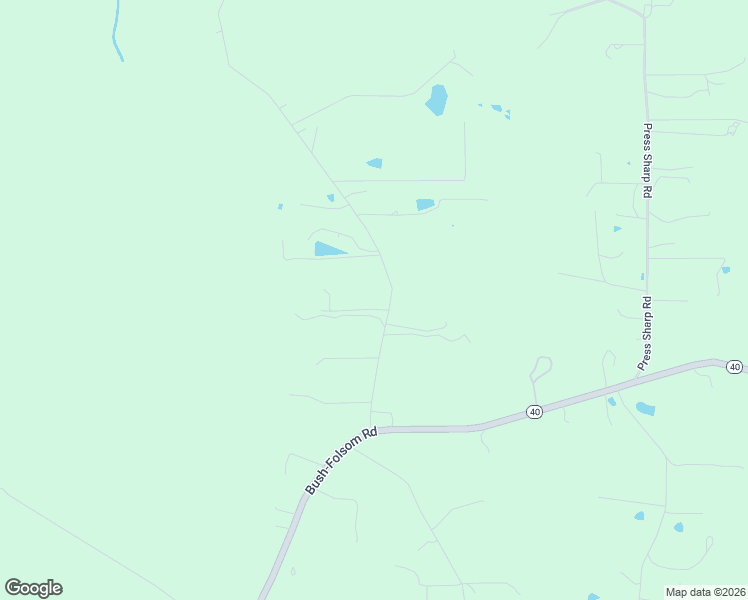 map of restaurants, bars, coffee shops, grocery stores, and more near 83161 House Creek Road in Bush