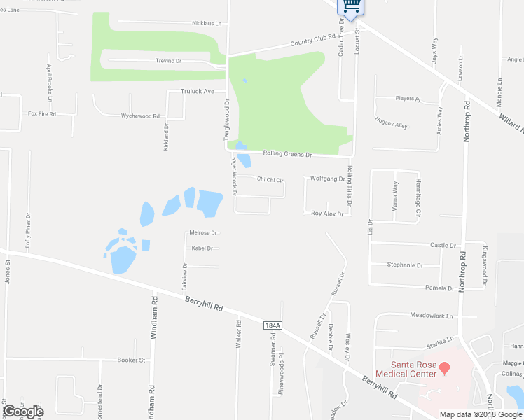 map of restaurants, bars, coffee shops, grocery stores, and more near 5678 Tiger Woods Drive in Milton