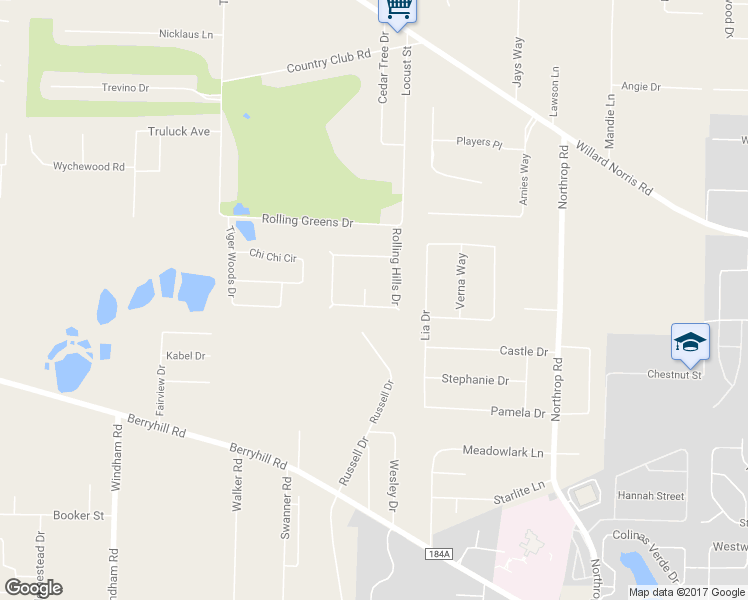map of restaurants, bars, coffee shops, grocery stores, and more near 5828 Roy Alex Drive in Milton