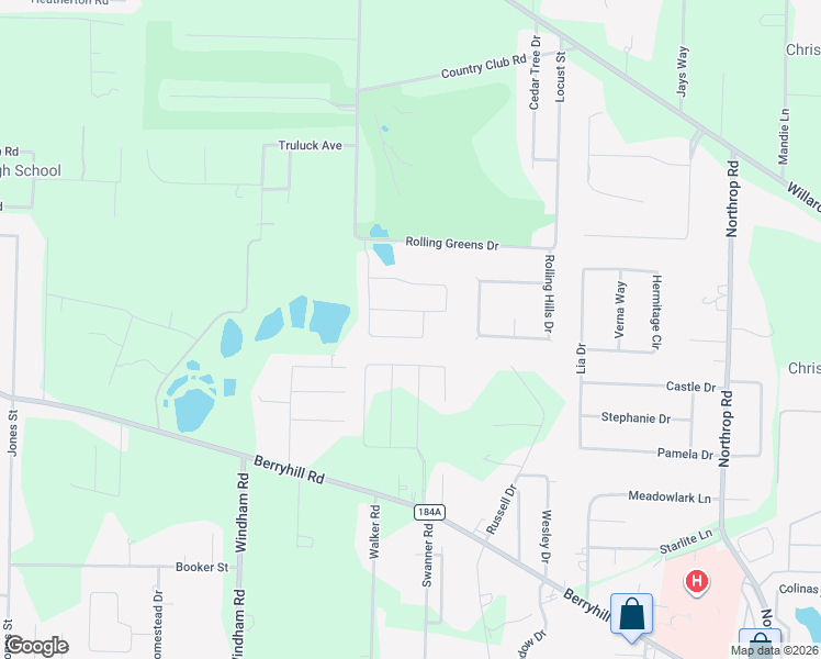 map of restaurants, bars, coffee shops, grocery stores, and more near 5678 Tiger Woods Drive in Milton