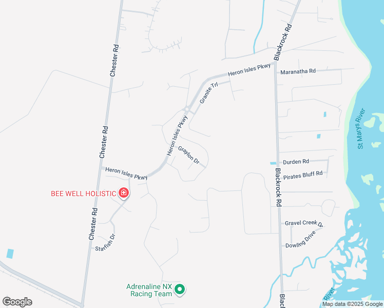map of restaurants, bars, coffee shops, grocery stores, and more near 95886 Graylon Drive in Yulee
