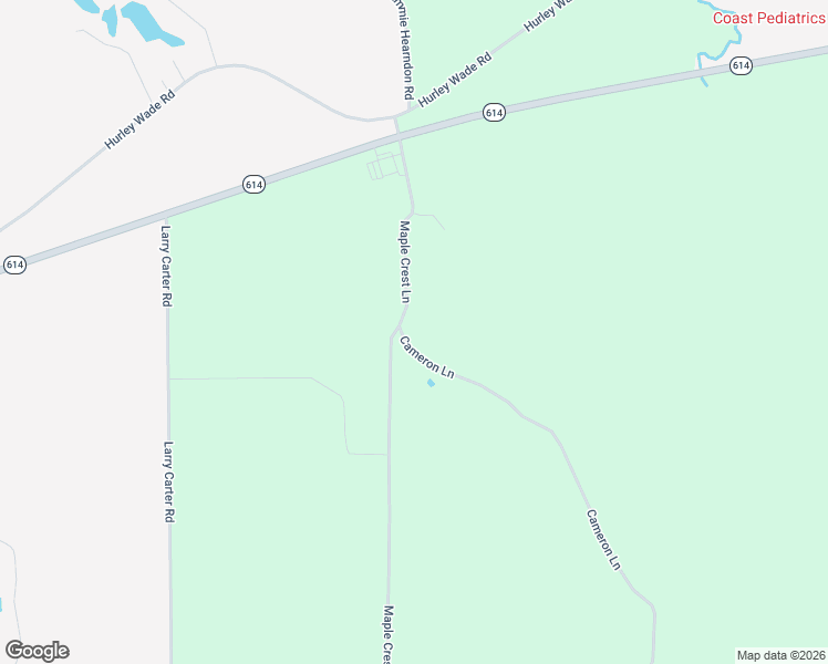 map of restaurants, bars, coffee shops, grocery stores, and more near 20608 Cameron Lane in Moss Point