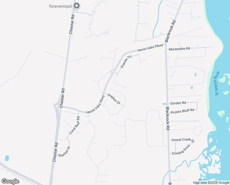 map of restaurants, bars, coffee shops, grocery stores, and more near 96357 Granite Trl in Yulee
