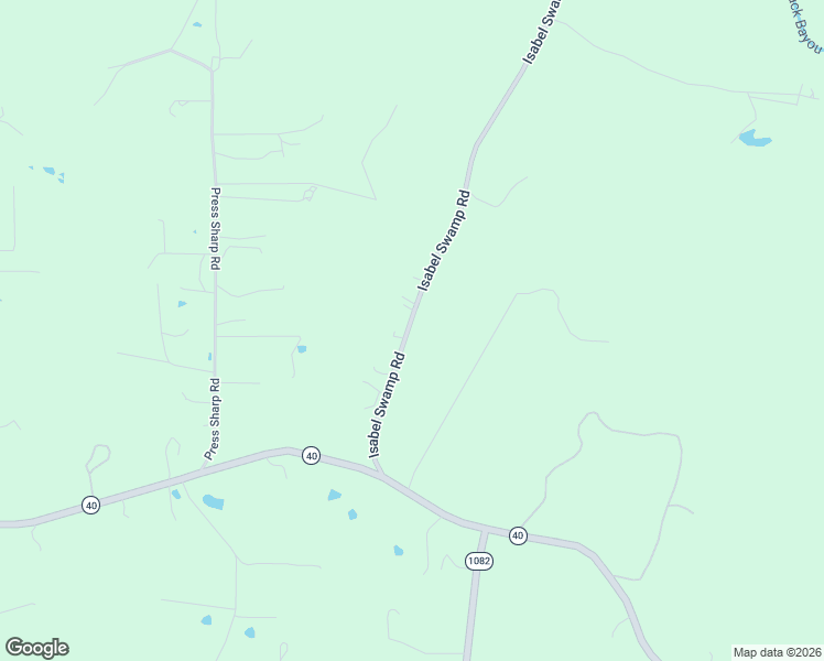 map of restaurants, bars, coffee shops, grocery stores, and more near 83233 Isabel Swamp Road in Bush