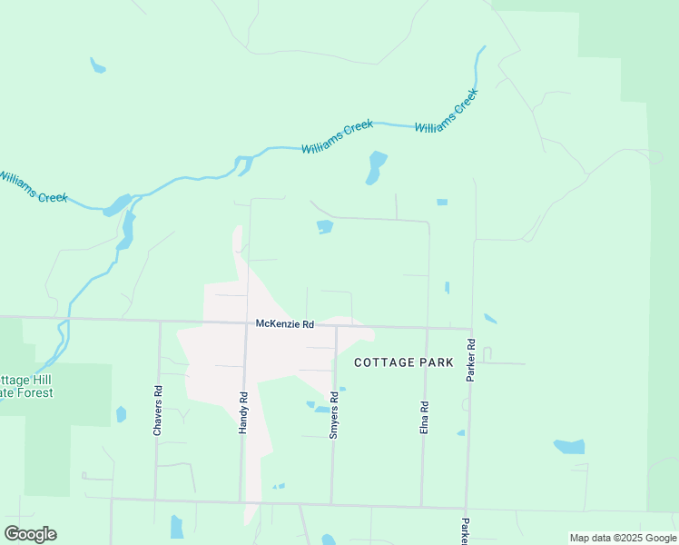 map of restaurants, bars, coffee shops, grocery stores, and more near 1300 McKenzie Road in Cantonment
