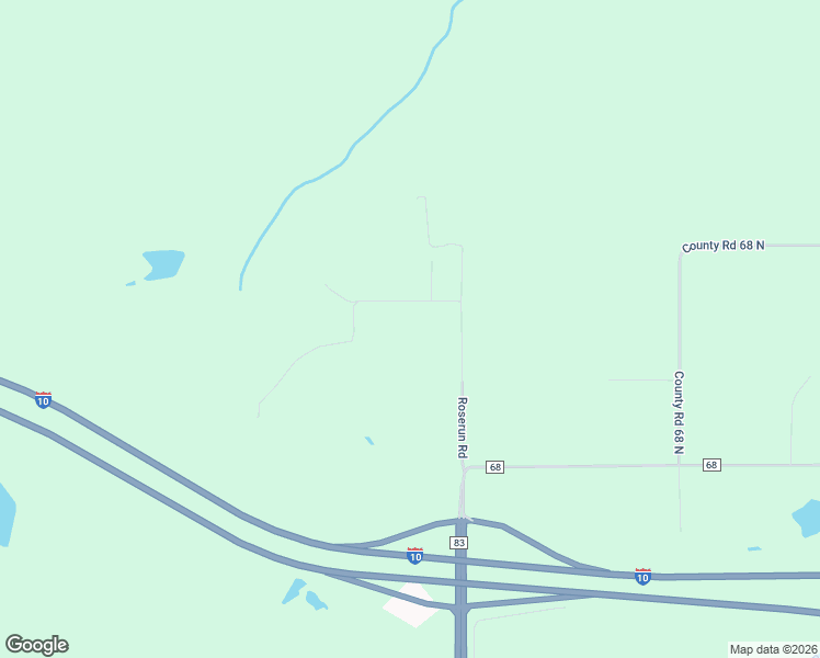 map of restaurants, bars, coffee shops, grocery stores, and more near 28855 Roserun Road in Robertsdale