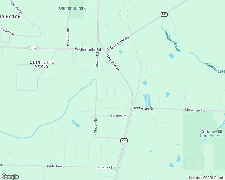 map of restaurants, bars, coffee shops, grocery stores, and more near 2061 Limpkin Street in Escambia County