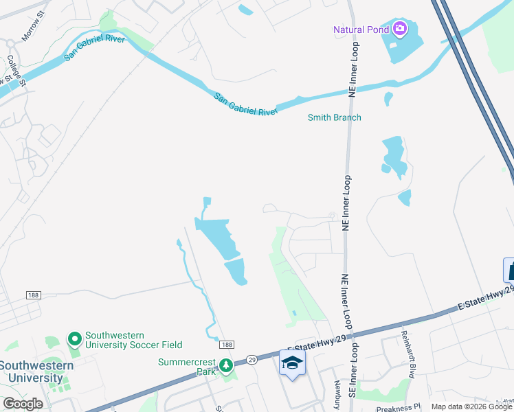 map of restaurants, bars, coffee shops, grocery stores, and more near 1 Gabriels Bluff Drive in Georgetown