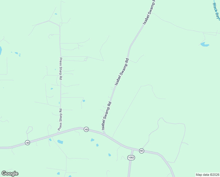 map of restaurants, bars, coffee shops, grocery stores, and more near 83265 Isabel Swamp Road in Bush