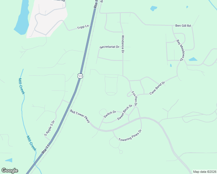 map of restaurants, bars, coffee shops, grocery stores, and more near 1-99 Muscadine Drive in Carriere