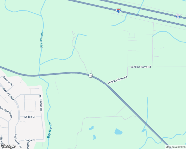 map of restaurants, bars, coffee shops, grocery stores, and more near 12383 US 90 in Loxley