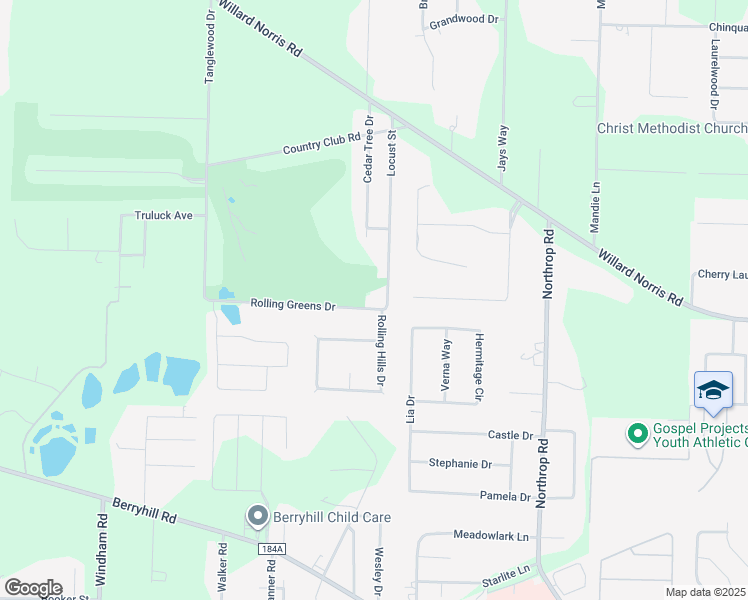 map of restaurants, bars, coffee shops, grocery stores, and more near 5972 Rolling Greens Drive in Milton