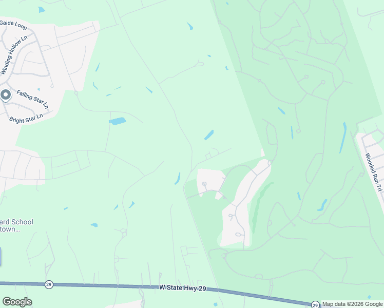 map of restaurants, bars, coffee shops, grocery stores, and more near 2101 Cross Creek Road in Georgetown
