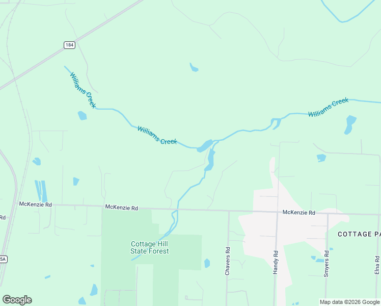 map of restaurants, bars, coffee shops, grocery stores, and more near 800 McKenzie Road in Escambia County
