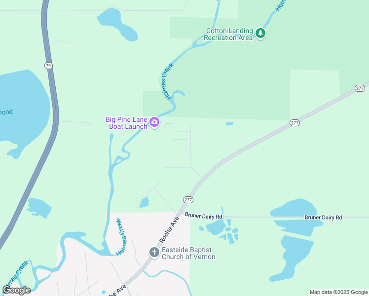 map of restaurants, bars, coffee shops, grocery stores, and more near 3026 Culpepper Lane in Vernon