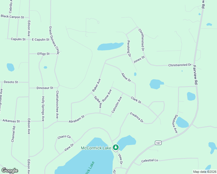 map of restaurants, bars, coffee shops, grocery stores, and more near Rome Ave in Alford