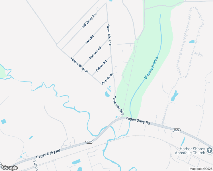 map of restaurants, bars, coffee shops, grocery stores, and more near 86026 Pamela Road in Yulee